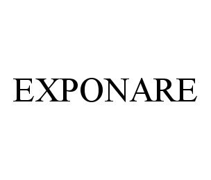 Trademark Logo EXPONARE