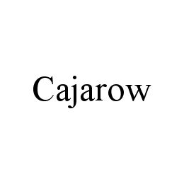  CAJAROW