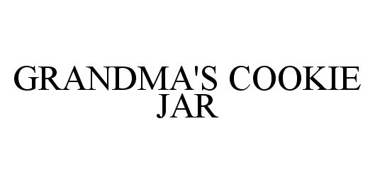  GRANDMA'S COOKIE JAR