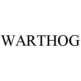 Trademark Logo WARTHOG