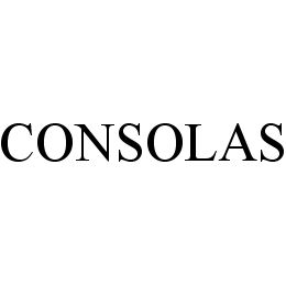 Trademark Logo CONSOLAS