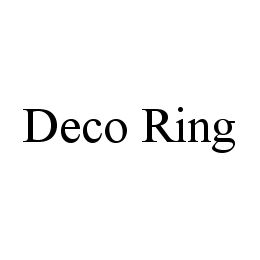 Trademark Logo DECO RING