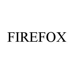 Trademark Logo FIREFOX