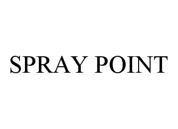 Trademark Logo SPRAY POINT