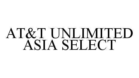 Trademark Logo AT&T UNLIMITED ASIA SELECT