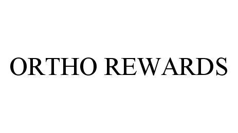 Trademark Logo ORTHO REWARDS