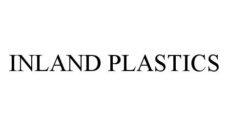 Trademark Logo INLAND PLASTICS