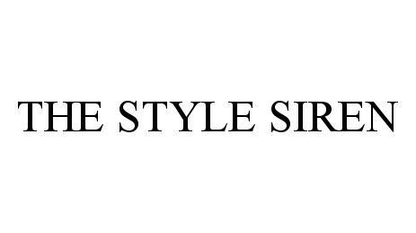 Trademark Logo THE STYLE SIREN