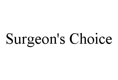 SURGEON'S CHOICE
