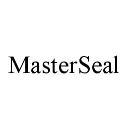 Trademark Logo MASTERSEAL