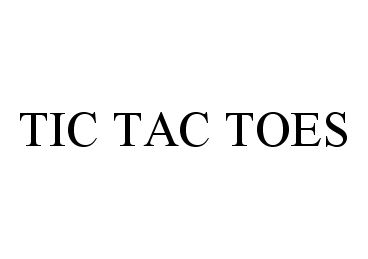  TIC TAC TOES