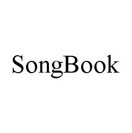 Trademark Logo SONGBOOK