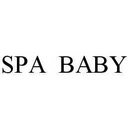 Trademark Logo SPA BABY