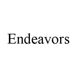 Trademark Logo ENDEAVORS