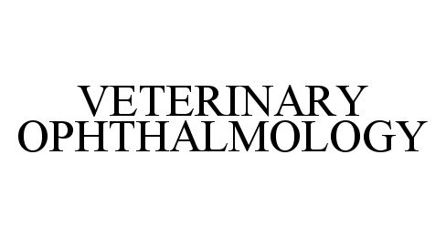  VETERINARY OPHTHALMOLOGY