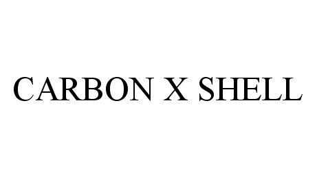 Trademark Logo CARBON X SHELL