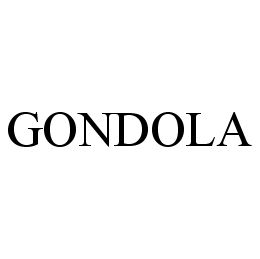 Trademark Logo GONDOLA