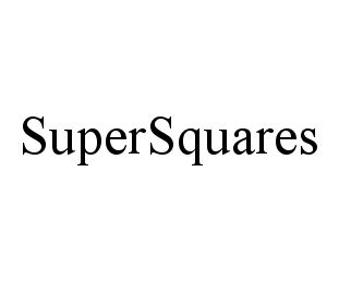 SUPERSQUARES