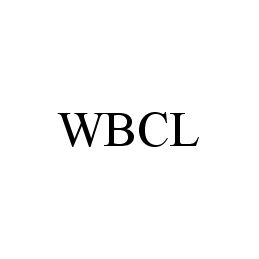 Trademark Logo WBCL