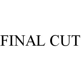 Trademark Logo FINAL CUT