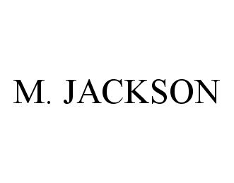  M. JACKSON