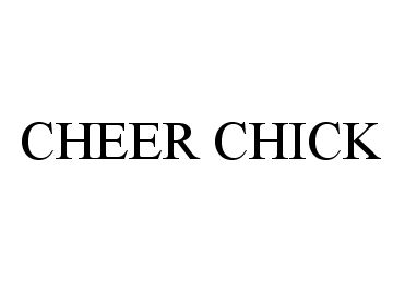 Trademark Logo CHEER CHICK