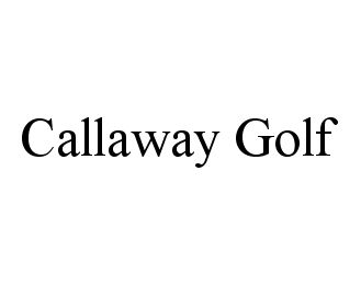 Trademark Logo CALLAWAY GOLF