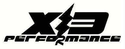 Trademark Logo X3 PERFORMANCE