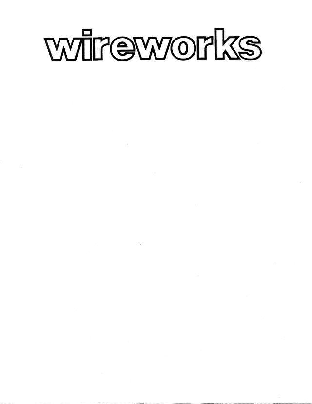 Trademark Logo WIREWORKS