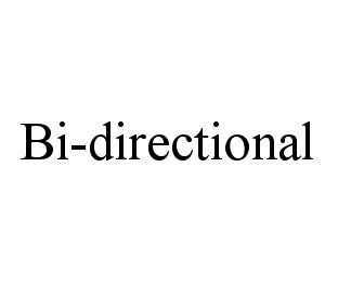 Trademark Logo BI-DIRECTIONAL