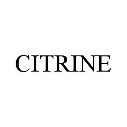 Trademark Logo CITRINE