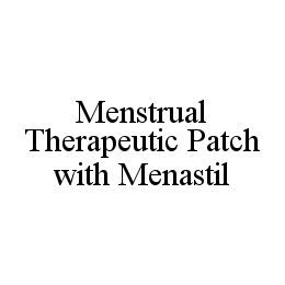 MENSTRUAL THERAPEUTIC PATCH WITH MENASTIL
