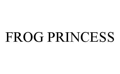 Trademark Logo FROG PRINCESS