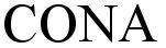 Trademark Logo CONA