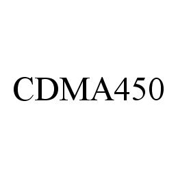 Trademark Logo CDMA450