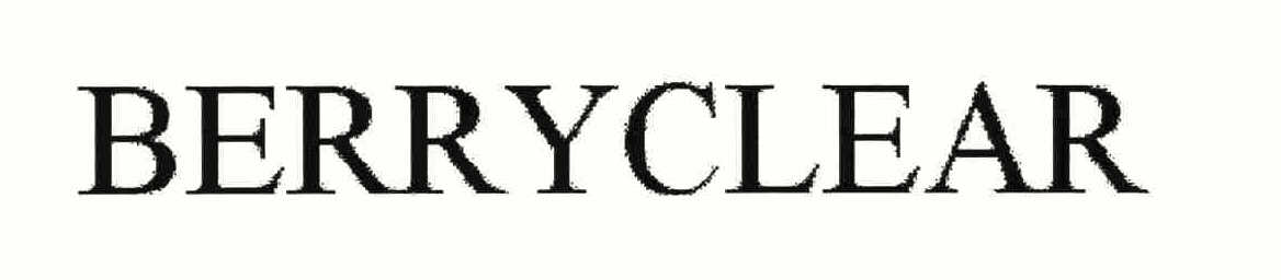 Trademark Logo BERRYCLEAR