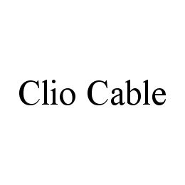  CLIO CABLE