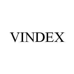Trademark Logo VINDEX