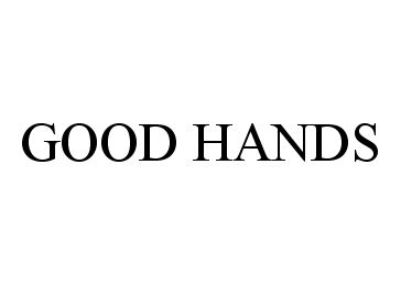 Trademark Logo GOOD HANDS