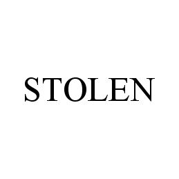 Trademark Logo STOLEN