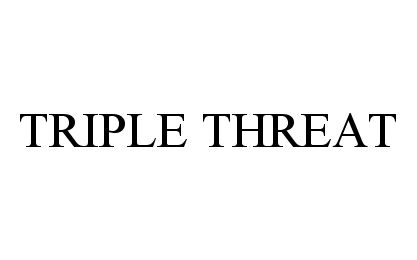 Trademark Logo TRIPLE THREAT