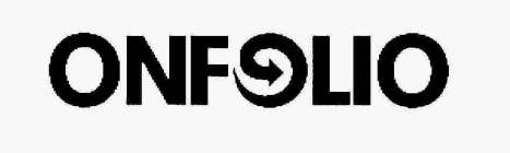 Trademark Logo ONFOLIO