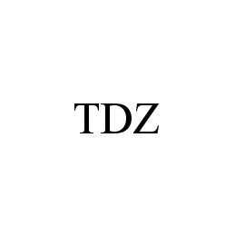 Trademark Logo TDZ