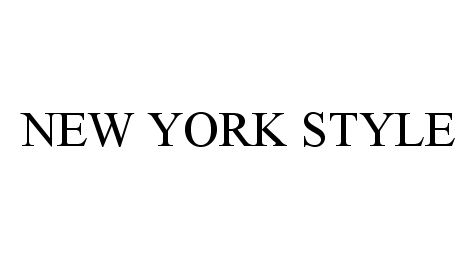 NEW YORK STYLE