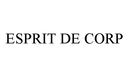 Trademark Logo ESPRIT DE CORP