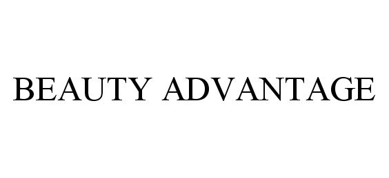 Trademark Logo BEAUTY ADVANTAGE
