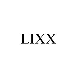Trademark Logo LIXX