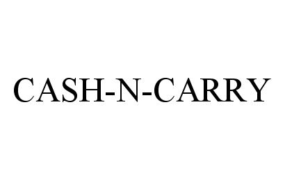 Trademark Logo CASH-N-CARRY