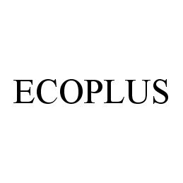 Trademark Logo ECOPLUS