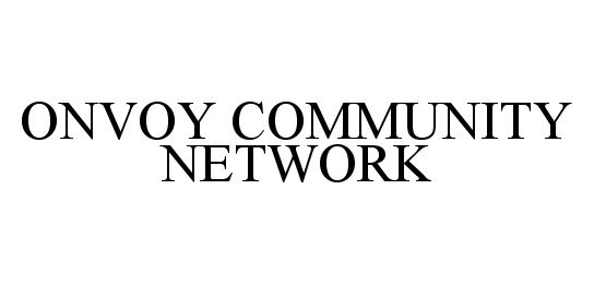  ONVOY COMMUNITY NETWORK